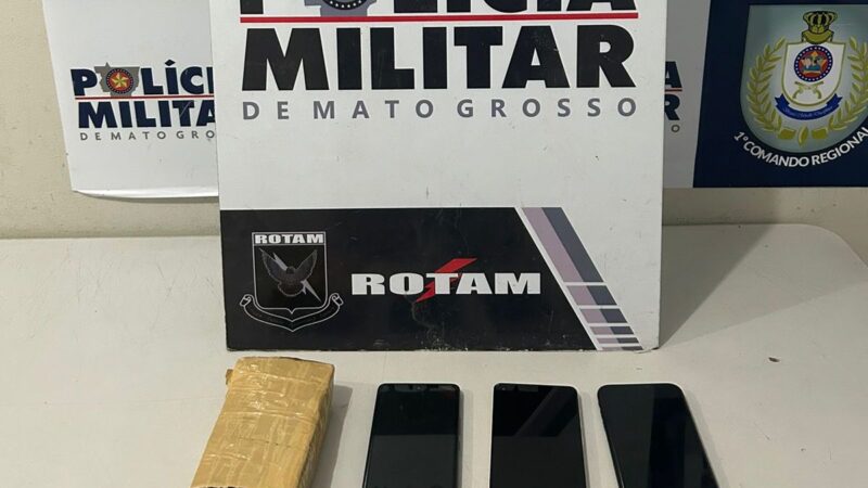 Rotam prende suspeito de participação em tentativa de latrocínio em Cuiabá