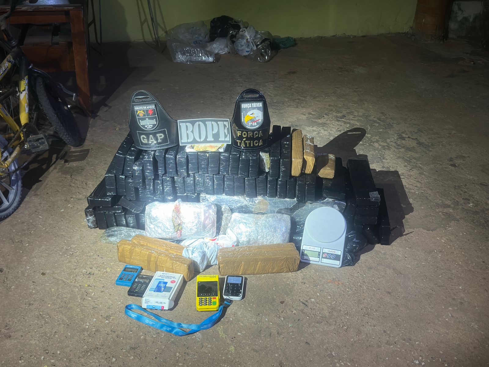Polícia Militar prende homem e apreende 100 quilos de entorpecentes em Cuiabá