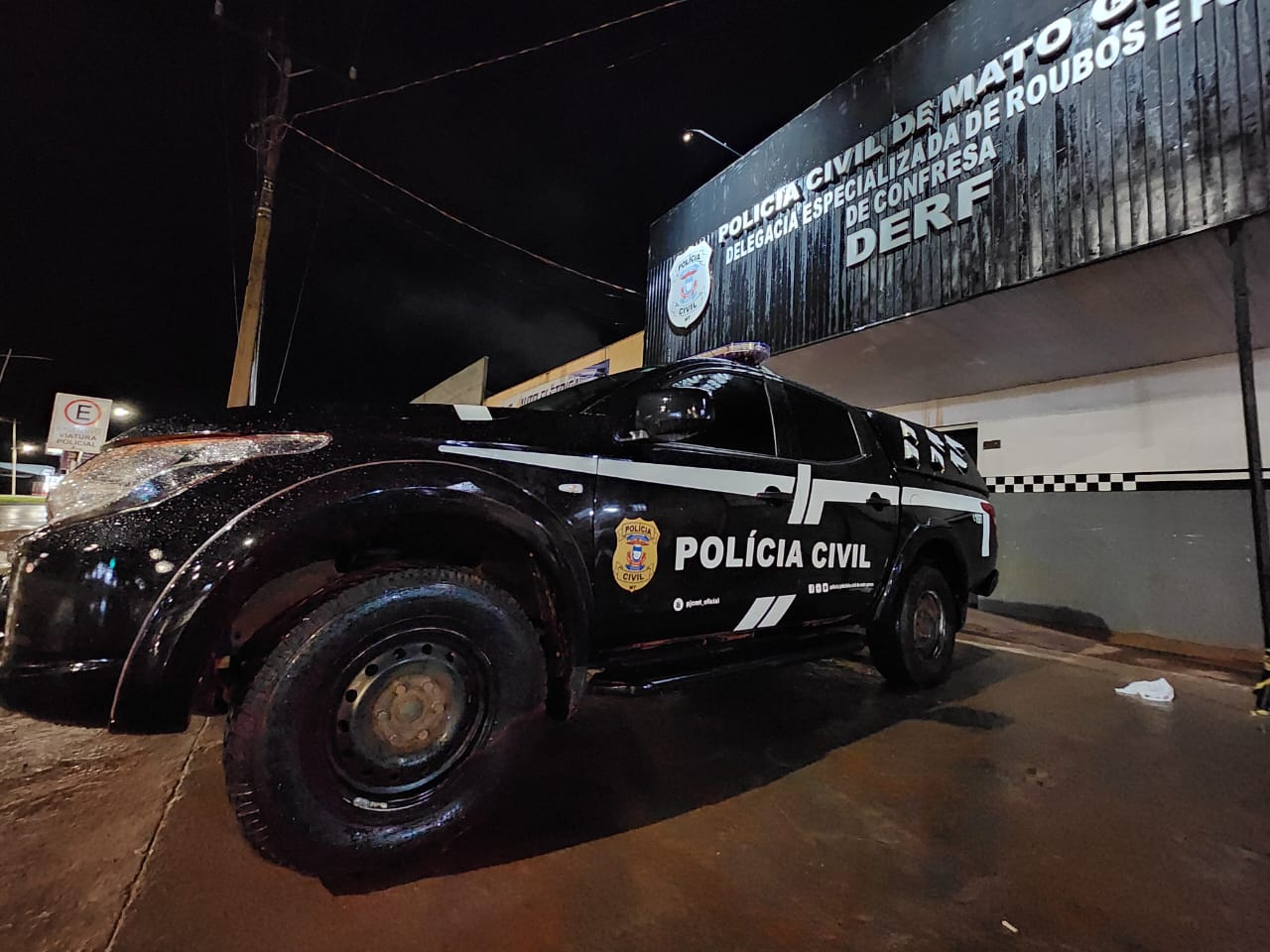 Polícia Civil cumpre prisão de suspeito de furto qualificado em Confresa