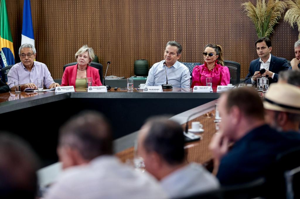 Primeira-dama do Estado participa de reunião para discutir investimentos do Fethab com prefeitos do norte de MT