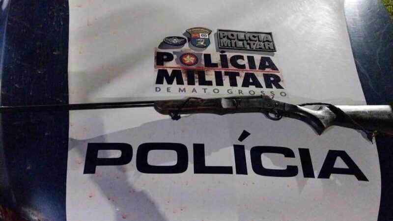 Polícia Militar prende homem por ameaça contra mulher em São José do Xingu