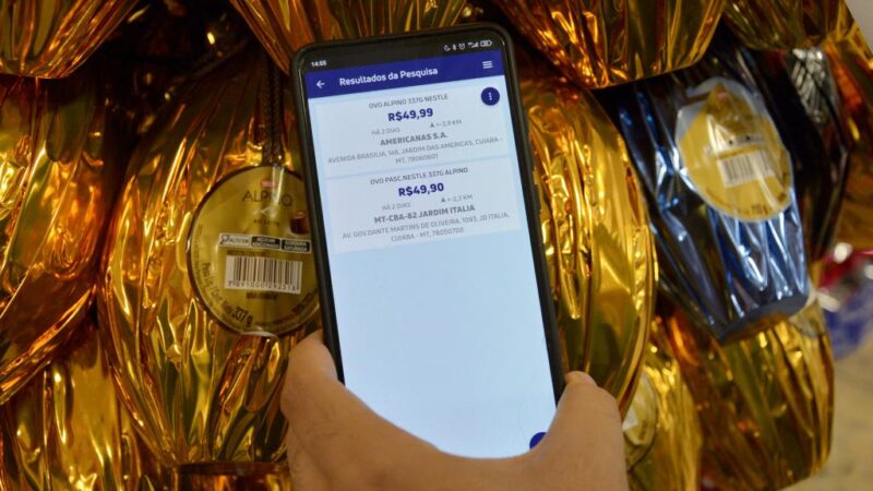 Consumidores podem consultar preços no Nota MT para economizar na Páscoa