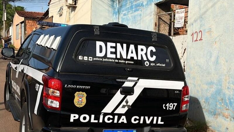 Polícia Civil cumpre mandado de busca e apreensão em combate ao tráfico de drogas