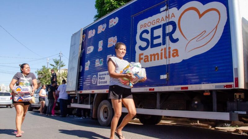 Setasc entrega mais de 1.900 cestas básicas nesta semana em Cuiabá